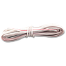 041A0323, cable para timbre, rojo/blanco